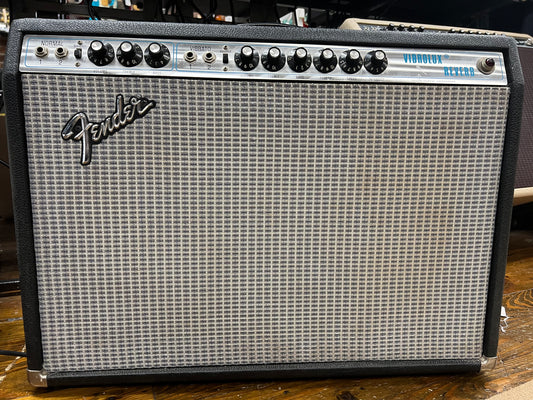 Used Fender Vibrolux Reverb Amp 1974 With Footswitch