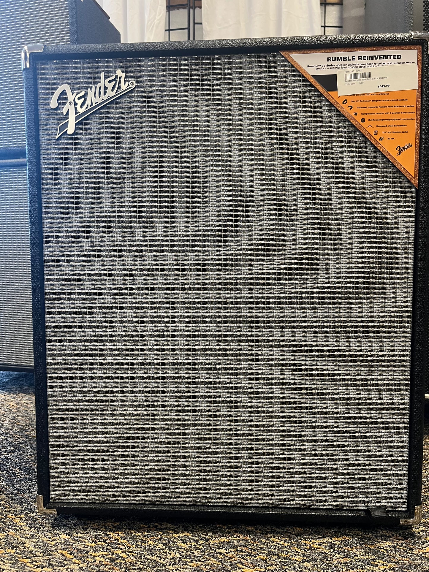 Fender Rumble 210 Bass Guitar Cabinet 350w