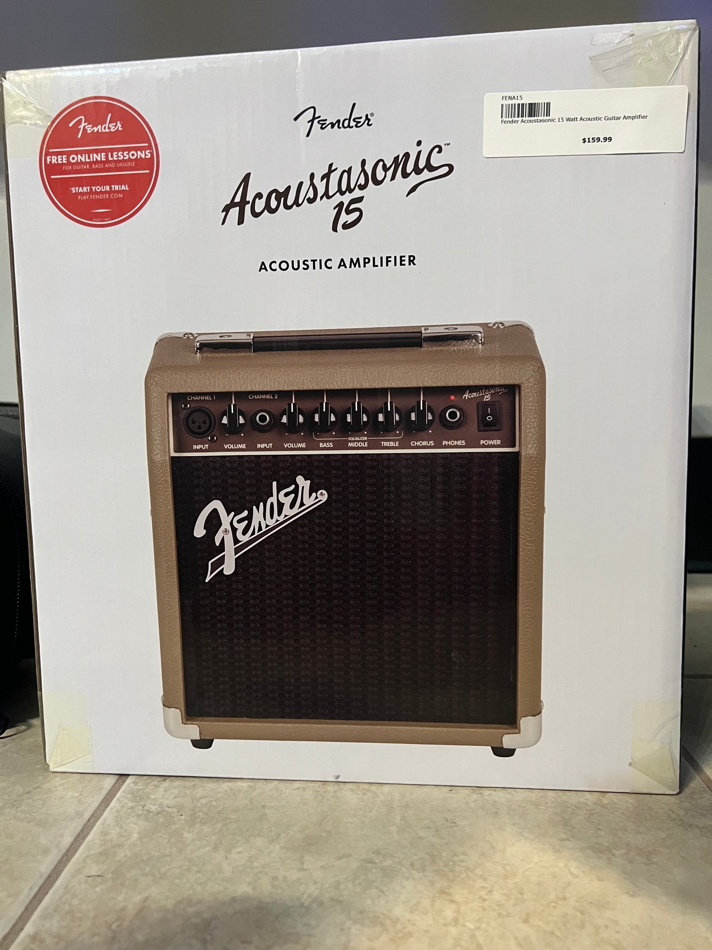Fender Acoustasonic 15 watt Acoustic Guitar Amp