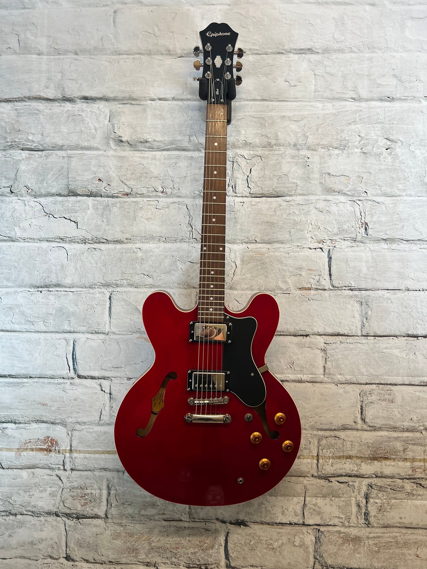 Used Epiphone Dot Semi Hollowbody Electric Guitar WHSC