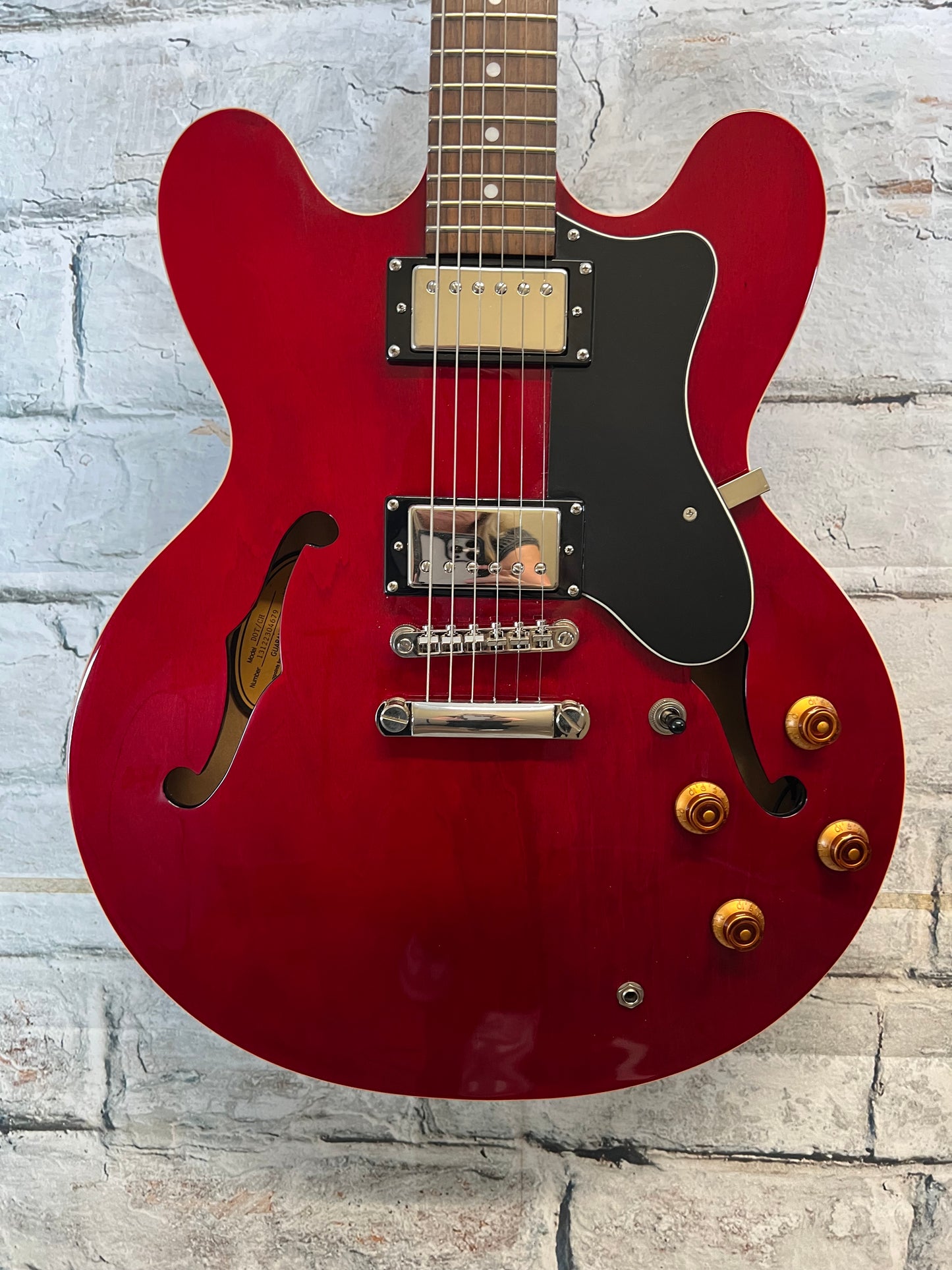 Used Epiphone Dot Semi Hollowbody Electric Guitar WHSC