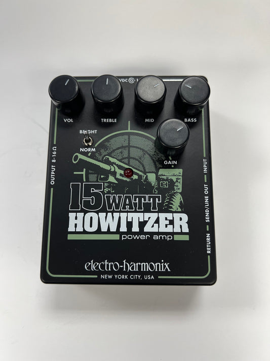 15 Watt Howitzer Guitar Amp/Preamp with Power Supply
