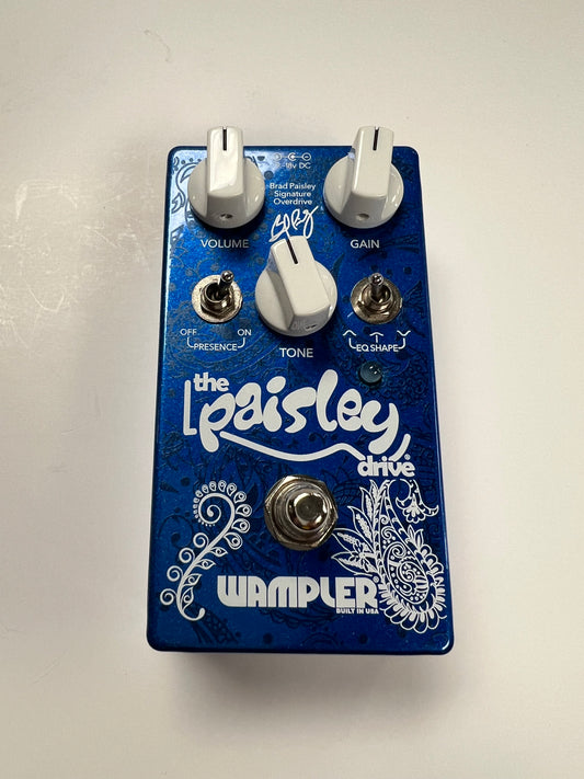Wampler Brad Paisley Overdrive Guitar Effects Pedal