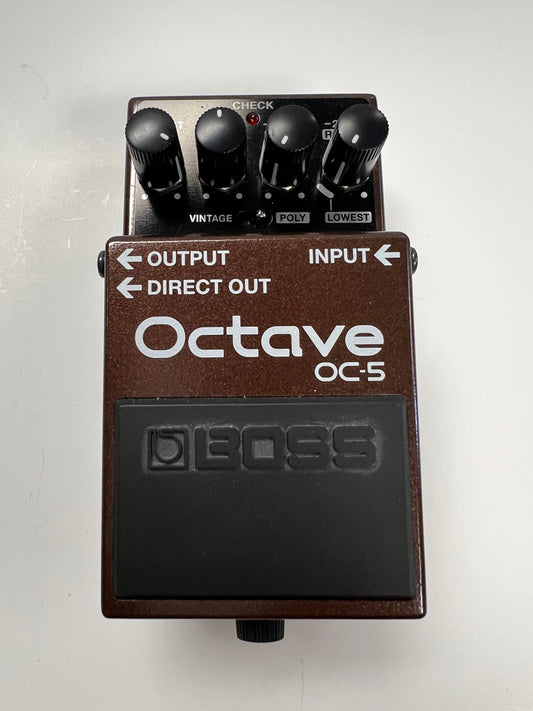 Boss OC-5 Polyphonic Guitar/Bass Octave Pedal
