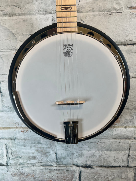 Deering Goodtime TwoNickel Banjo with Resonator