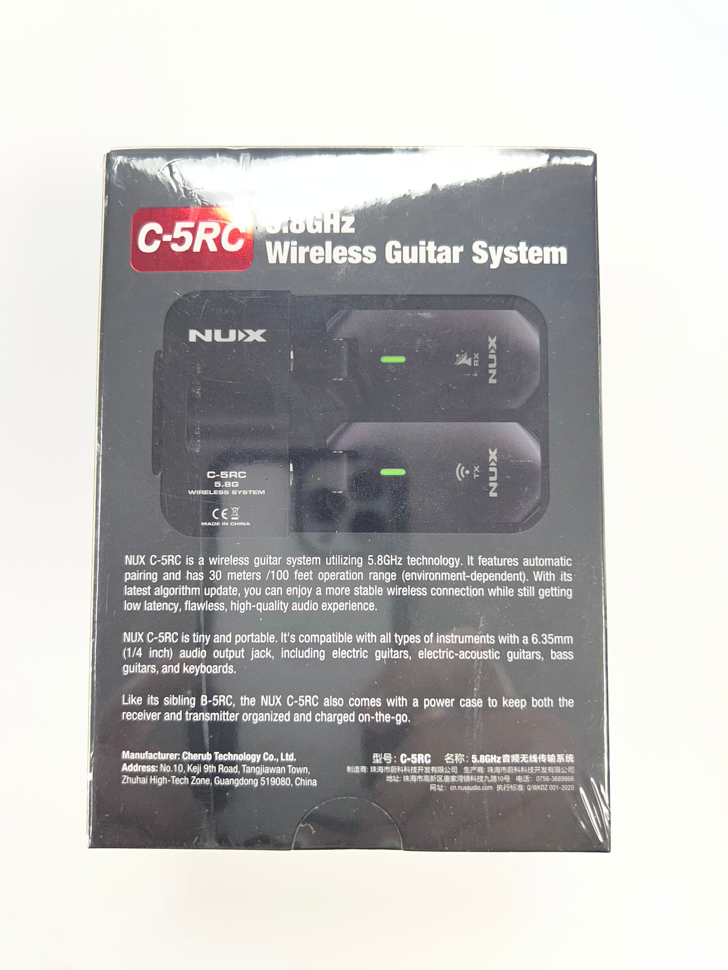 NUX 5.8 ghz Wireless Guitar System