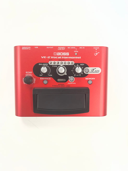 Boss Ve-2 Vocal Harmonist Vocal Effects Processor