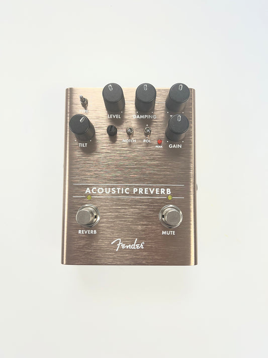 Fender Acoustic Preverb Preamp/reverb