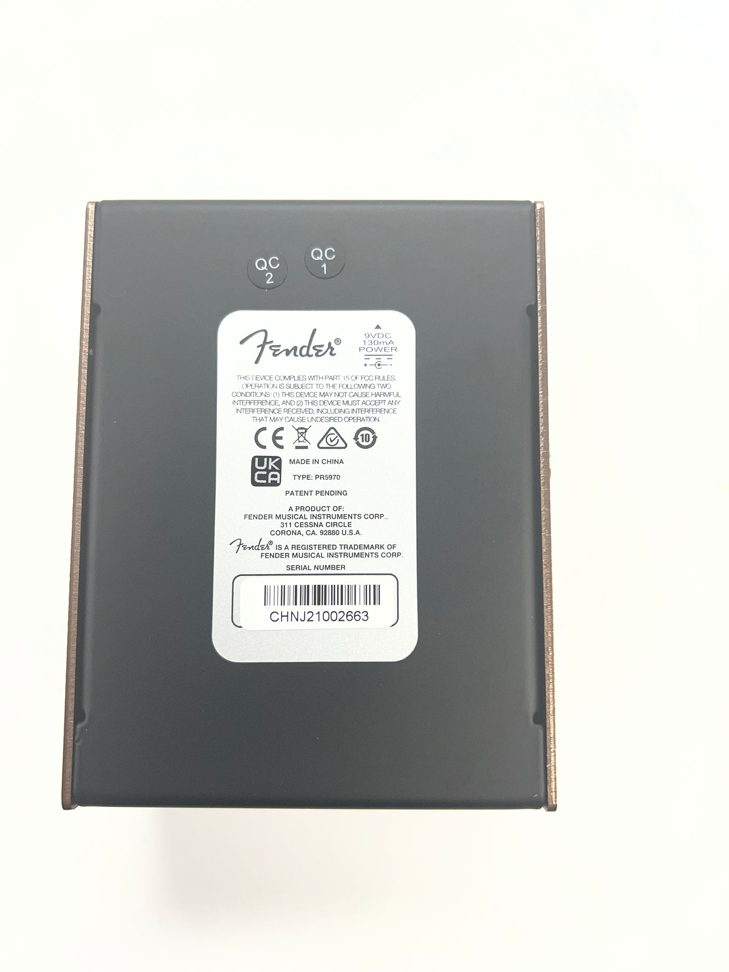 Fender Acoustic Preverb Preamp/reverb