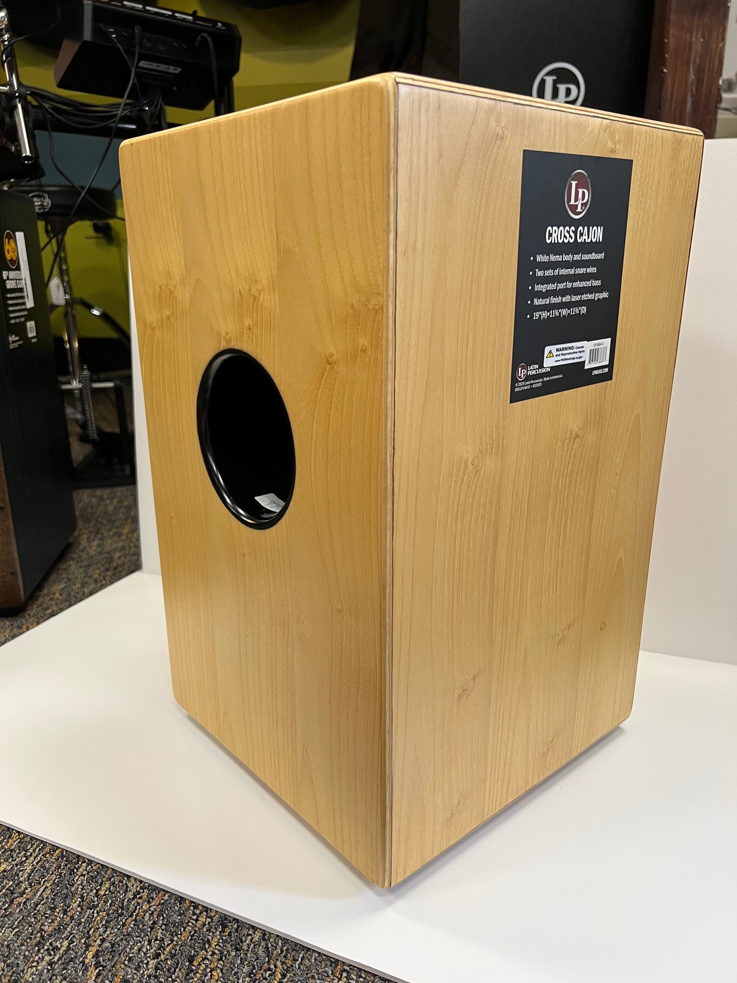 Latin Percussion CROSS CAJON- Natural