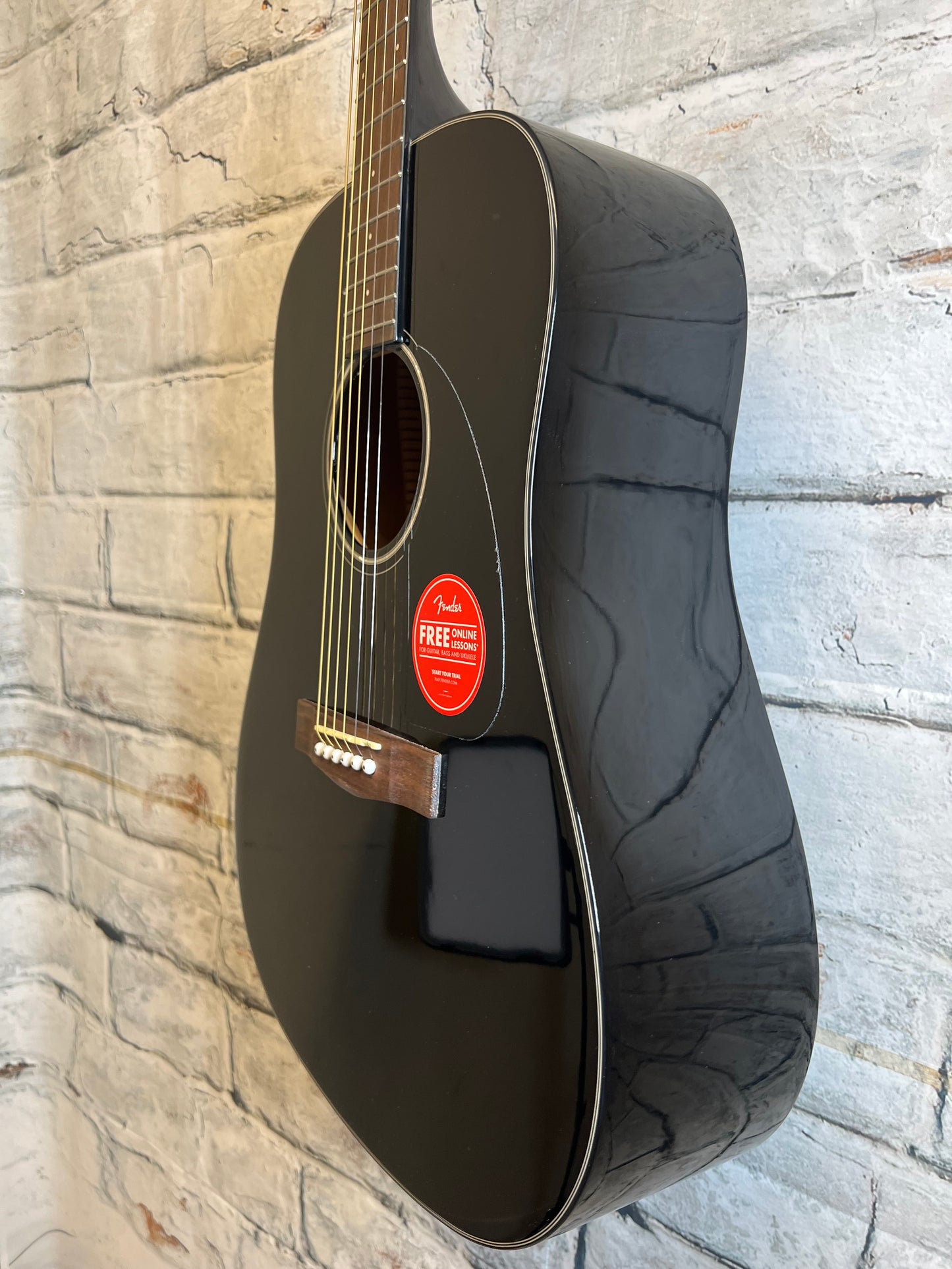 Fender CD-60 Dreadnought V3 with Case-Black