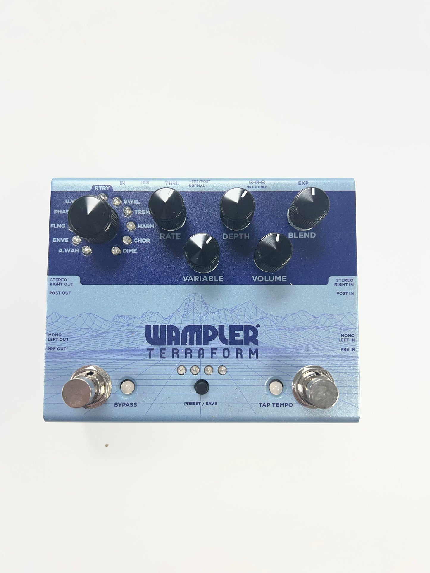 Wampler Terraform Modulation Multi Effects Pedal