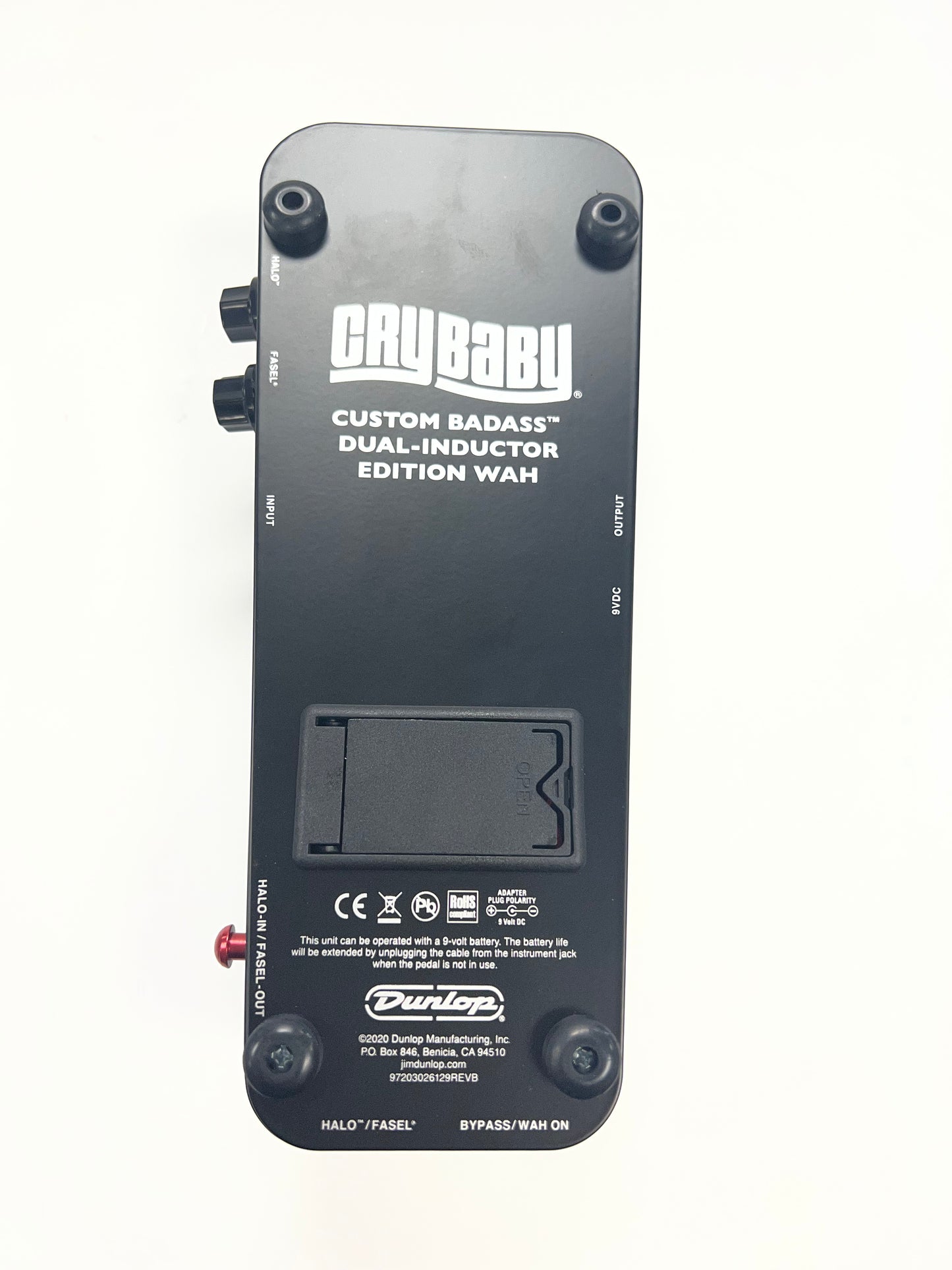 Cry Baby Custom Badass Dual- Inductor Edition Wah