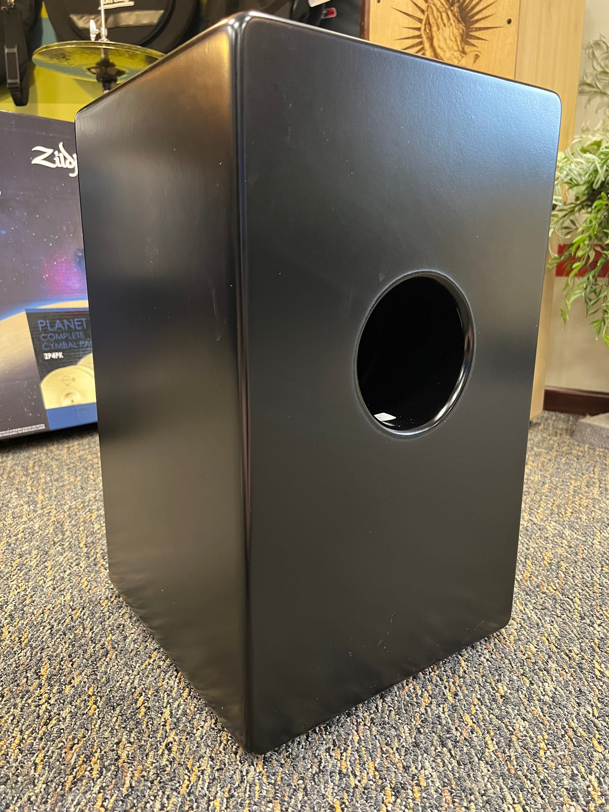 Rhythm Tech RTCCBBF Cafe Cajon- Boutique Black Fade