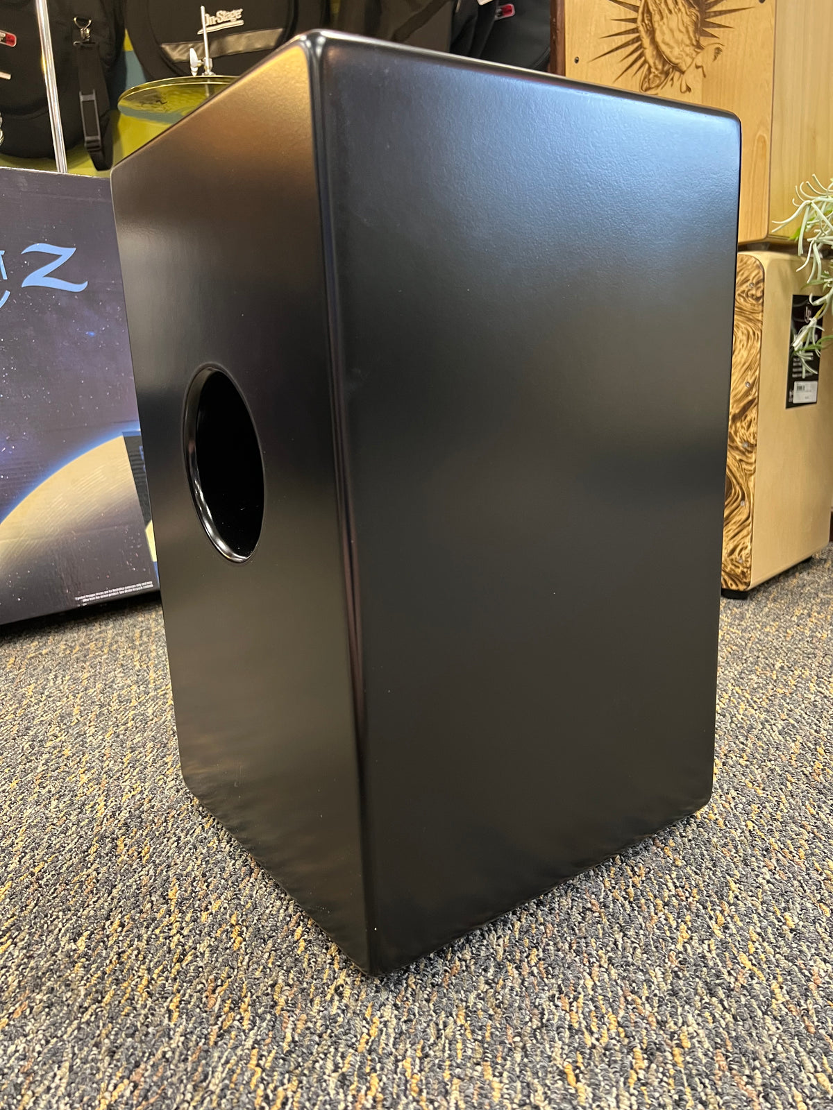 Rhythm Tech RTCCBBF Cafe Cajon- Boutique Black Fade