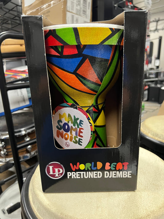 Latin Percussion World Beat Djembe-6”- Multicolor