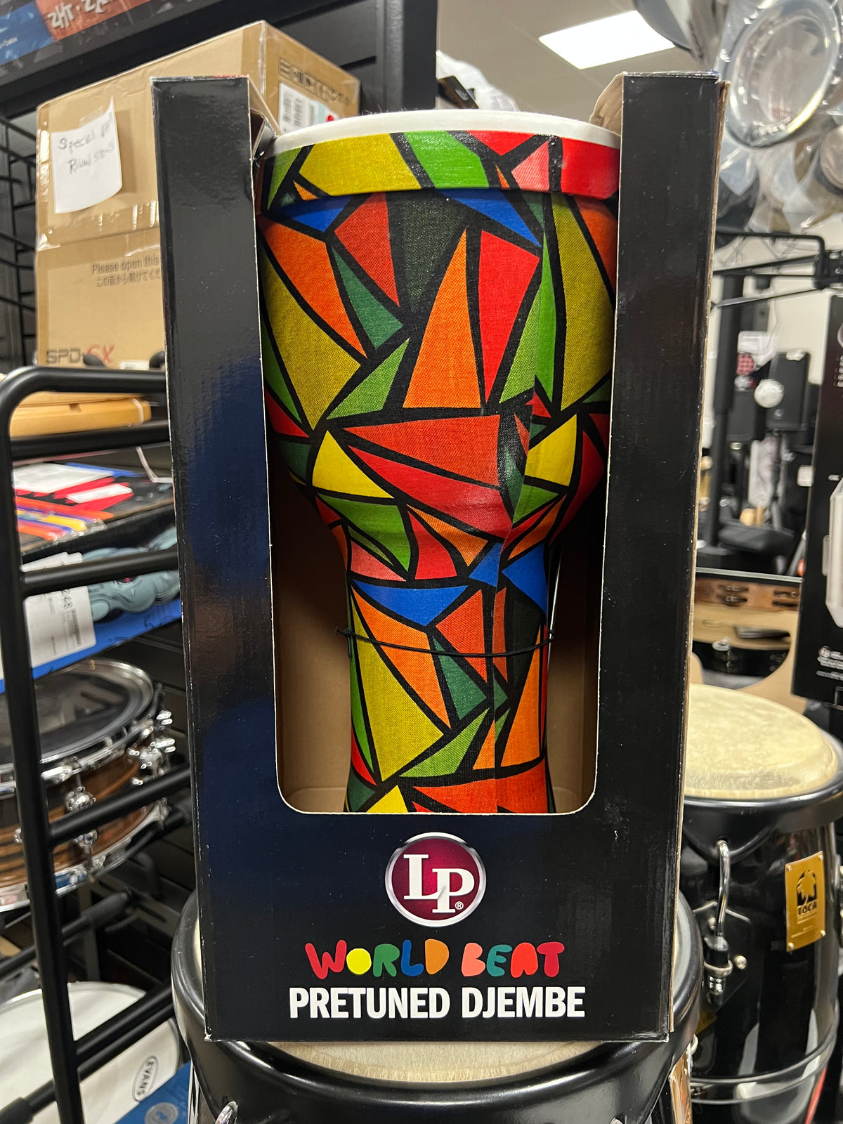 Latin Percussion World Beat Pretuned 8 Djembe