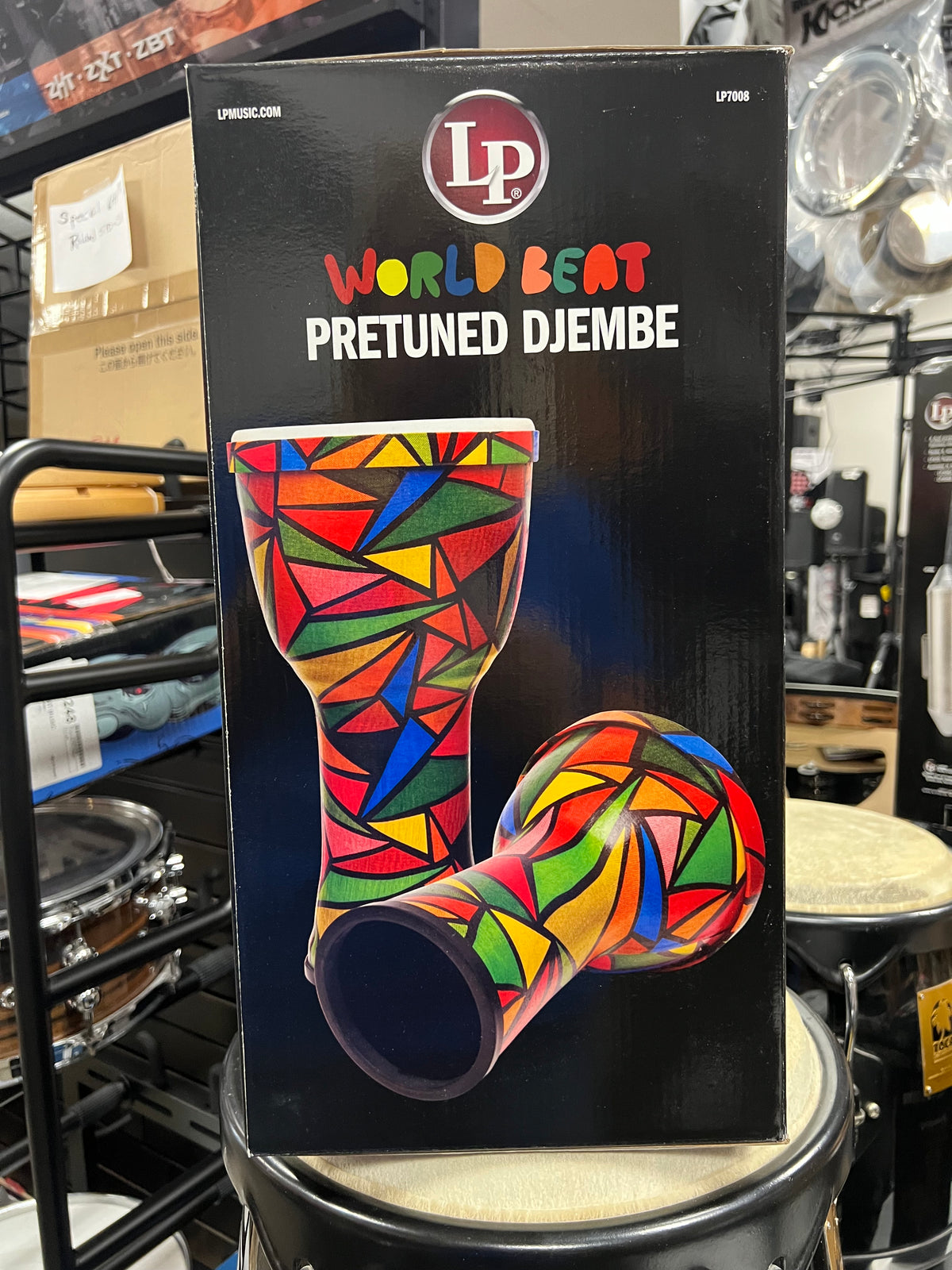 Latin Percussion World Beat Pretuned 8 Djembe