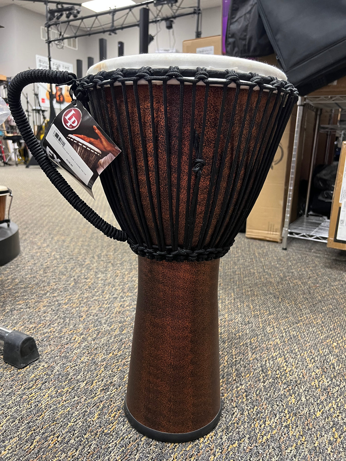 Latin Percussion World Beat FX Rope 11 Djembe Syn Cop