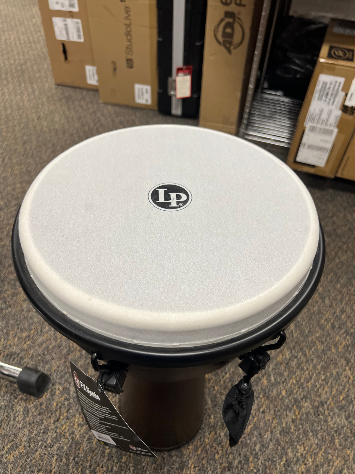 Latin Percussion World Beat FX 12 1/2” Mechanical Djembe- Copper