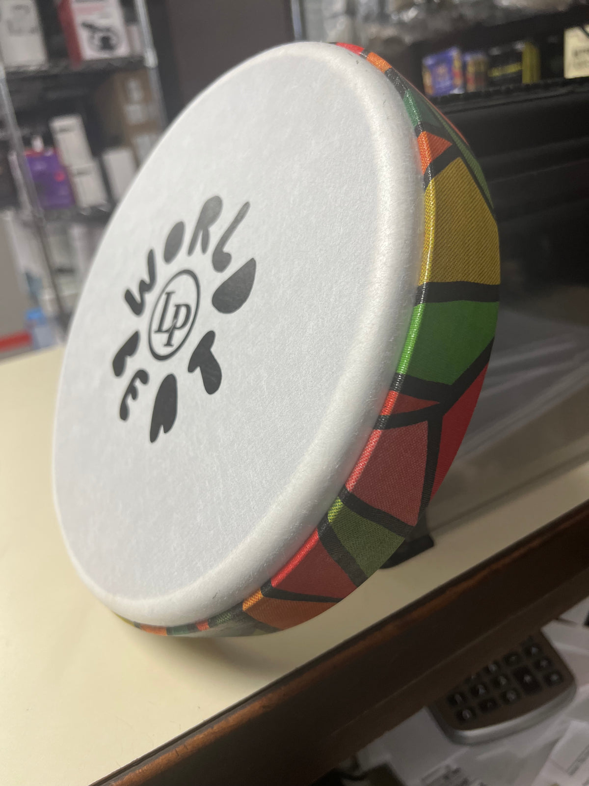 Latin Percussion World Beat Pretuned 10” Frame Drum