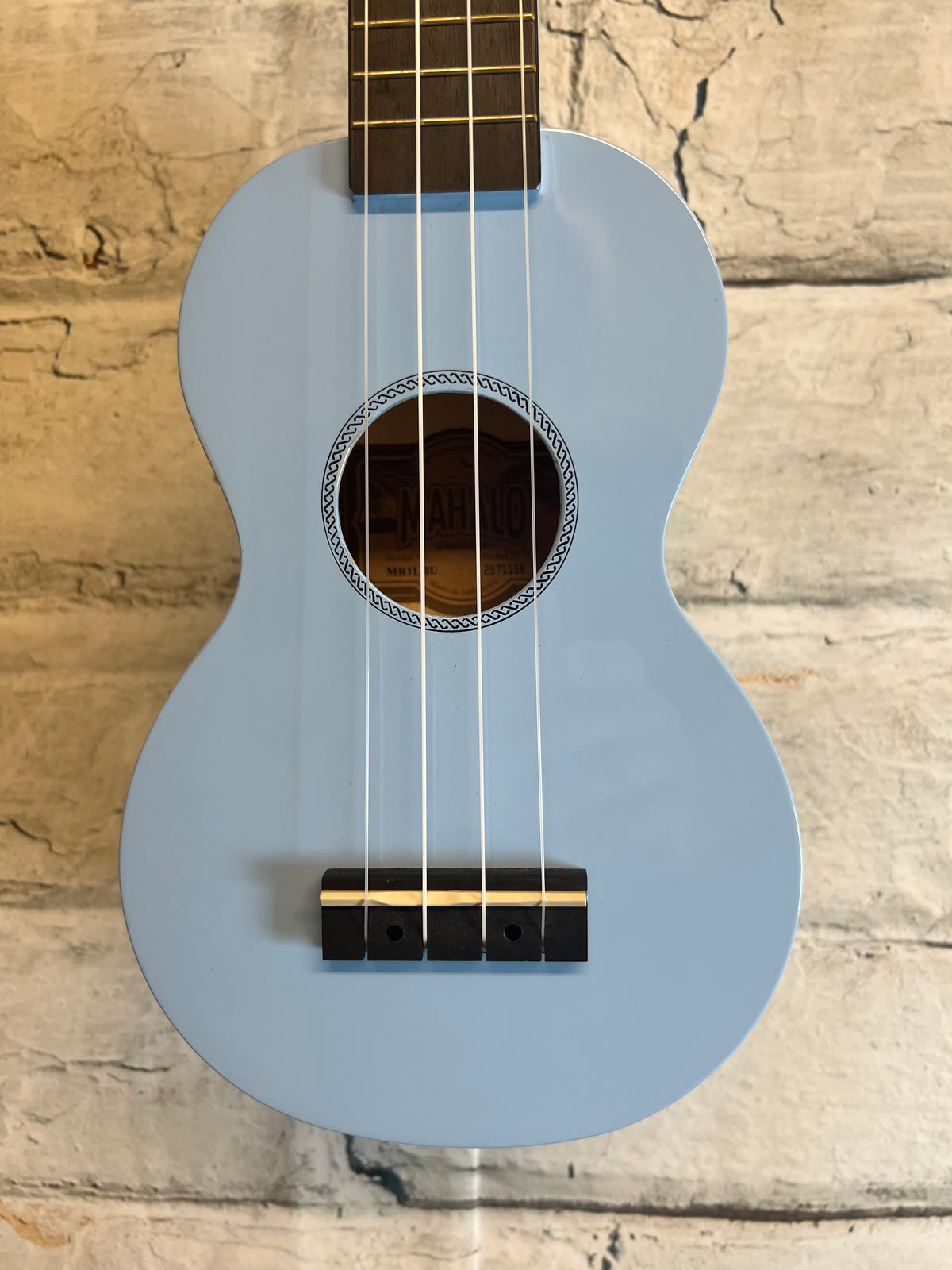 Mahalo MR1-LBU Rainbow Soprano Ukulele-Light Blue-with Bag
