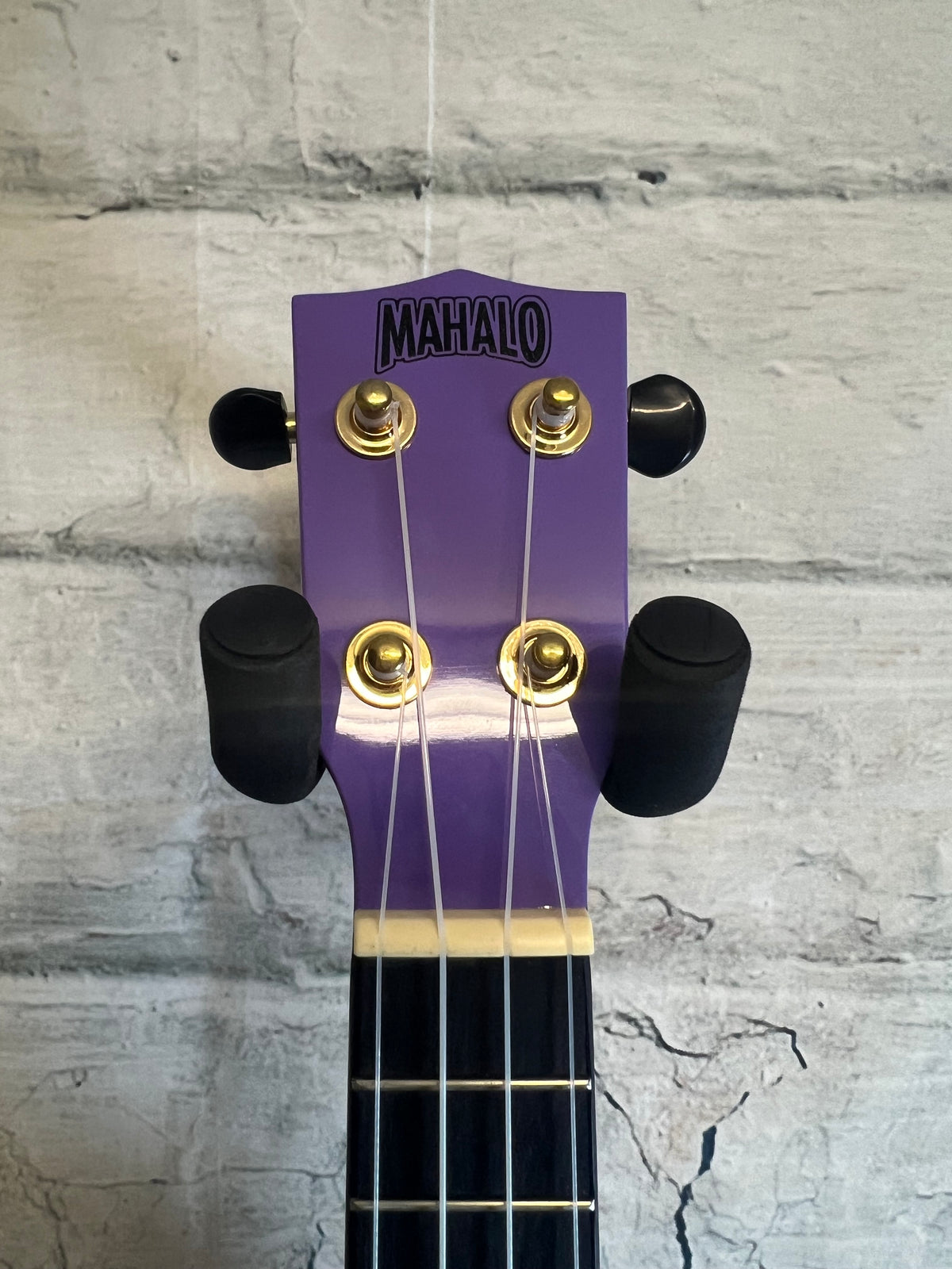Mahalo MR1-PP Rainbow Soprano Ukulele, Purple with Bag