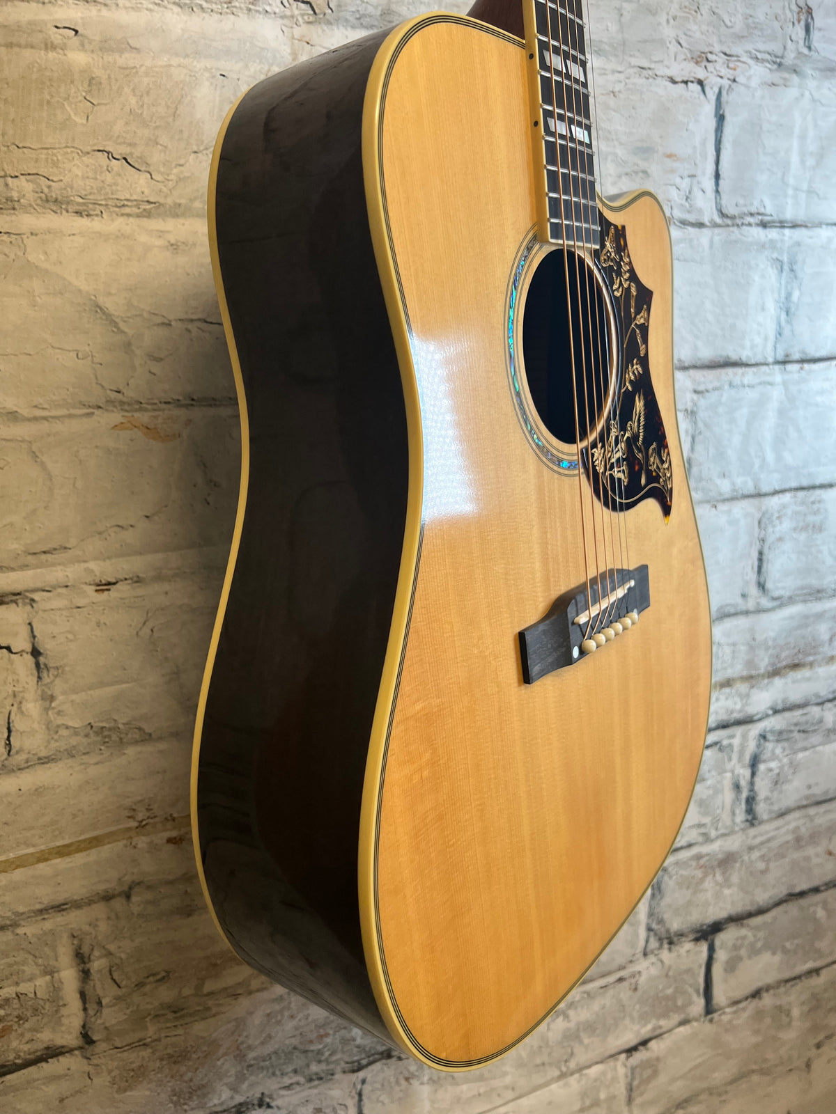 Epiphone Hummingbird Deluxe EC Natural with Deluxe Bag