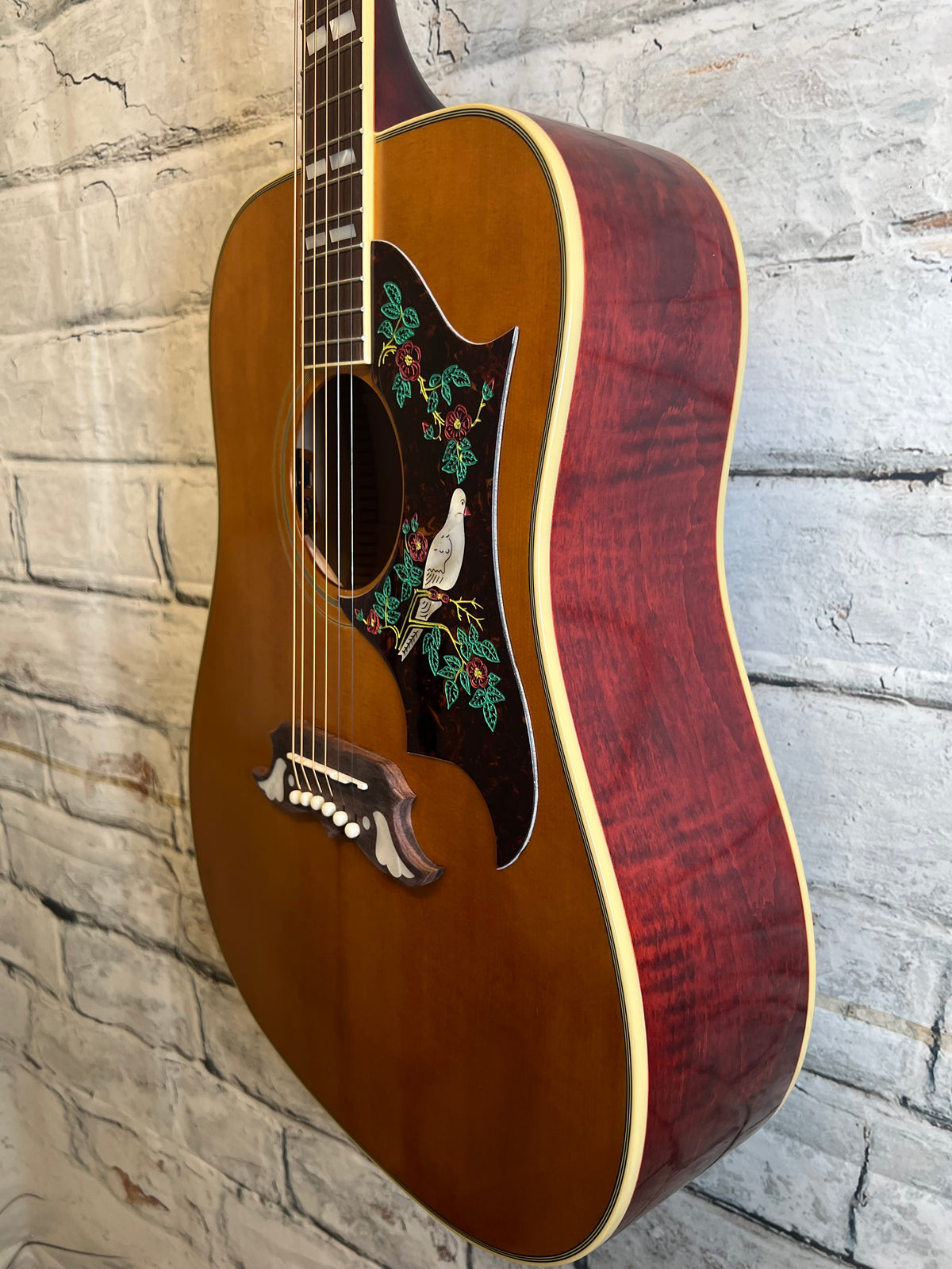 Epiphone 1963 Dove Reissue Acoustic-Electric Guitar- with Hardshell Case