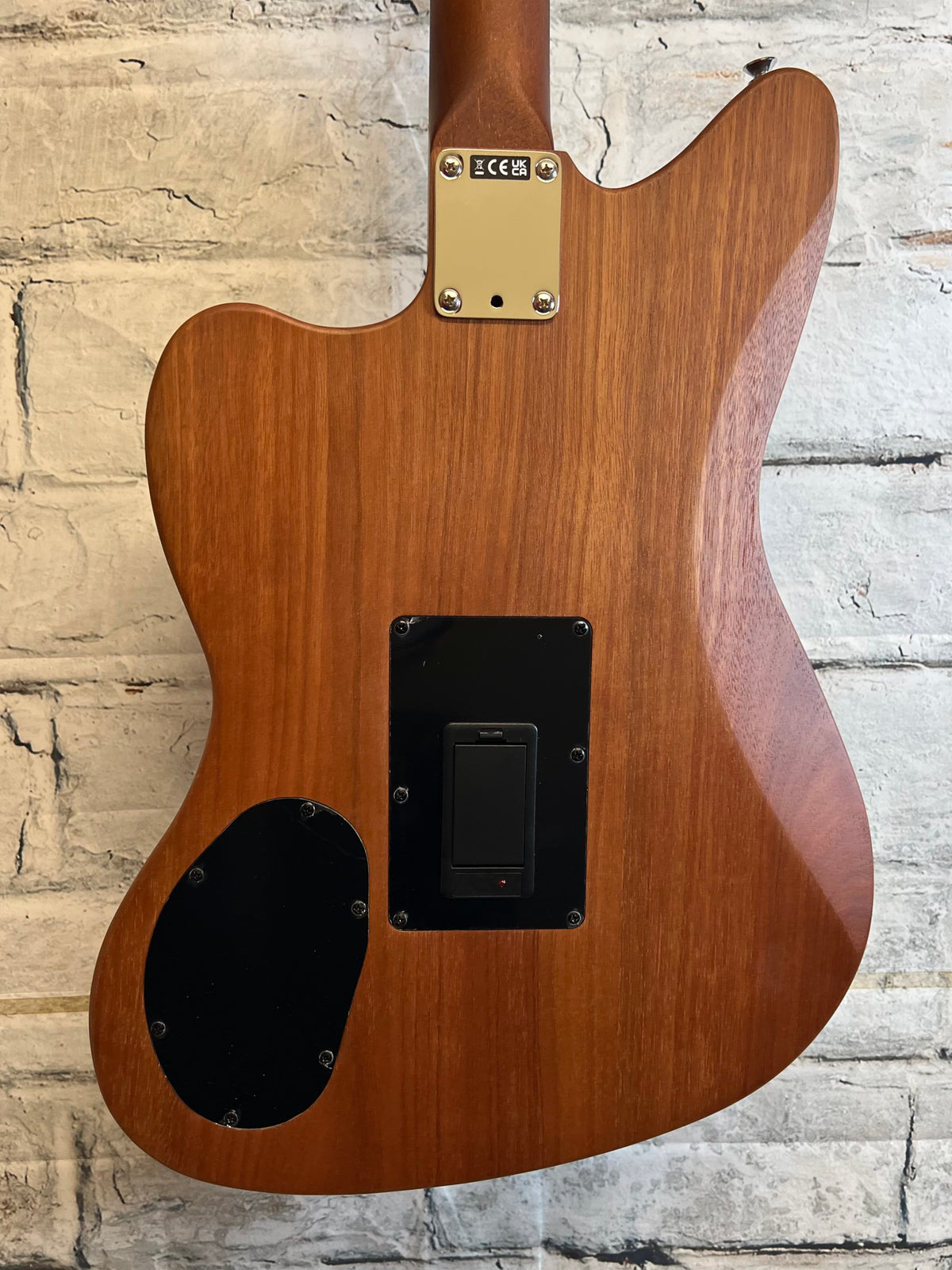 Fender Acoustasonic Standard Jazzmaster, Aged Natural