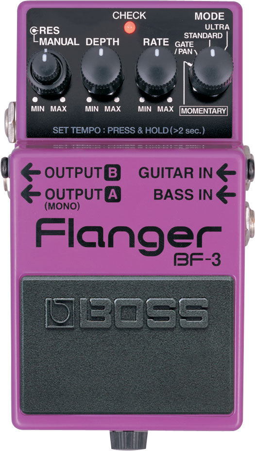 Boss BF-3 Flanger Pedal – Will West Music and Sound