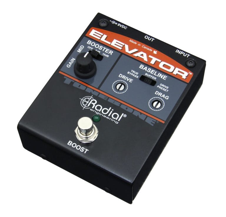 Radial Tonebone Elevator Buffer Pedal