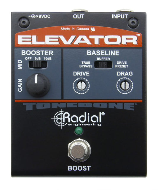 Radial Tonebone Elevator Buffer Pedal