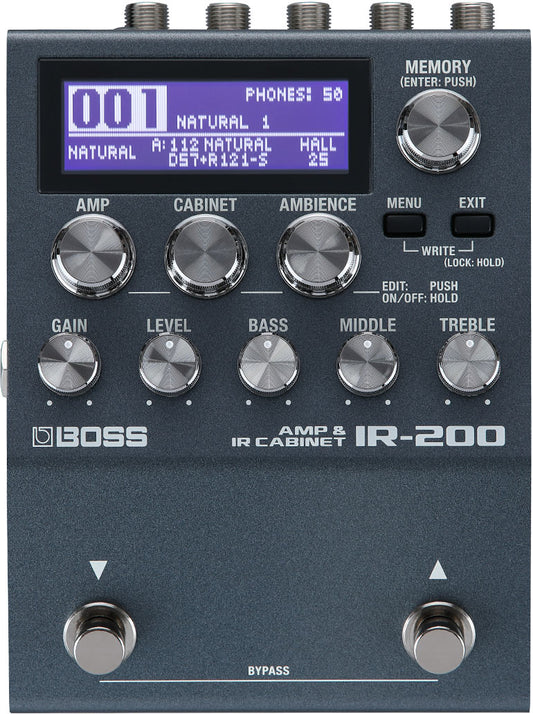 Boss IR-200 Amp and IR Cabinet Pedal - USED