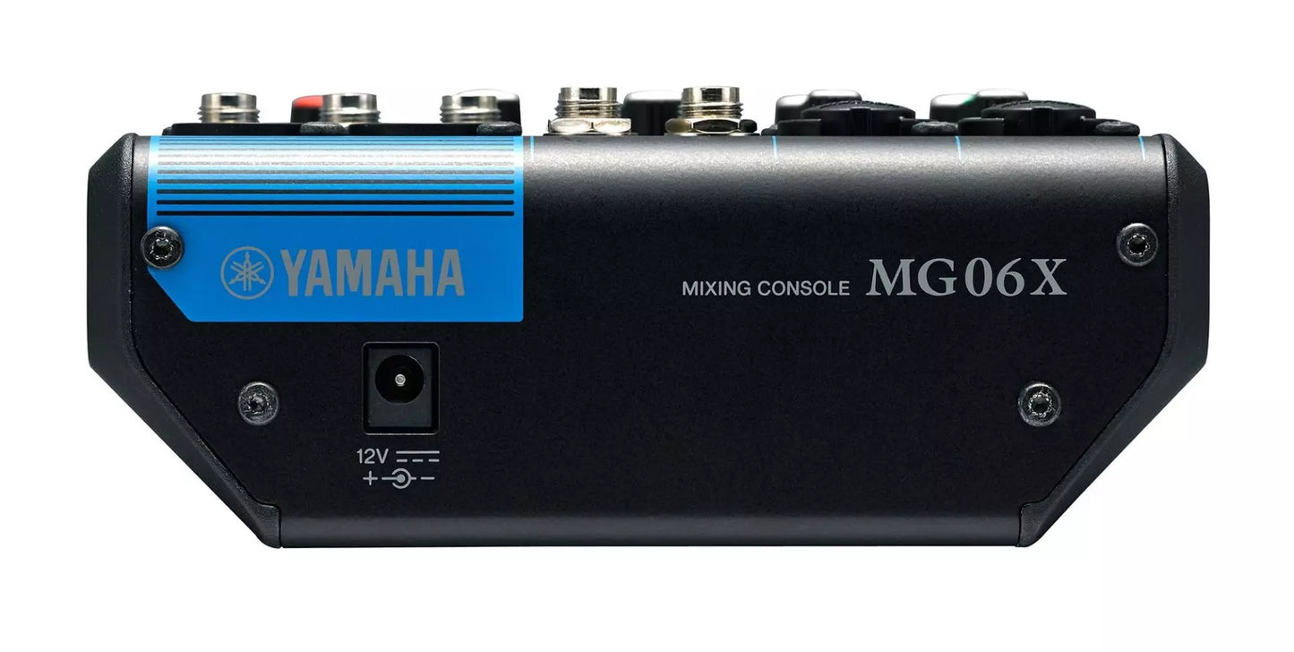 Yamaha MG06X 6-Channel Analog Mixer with Effects