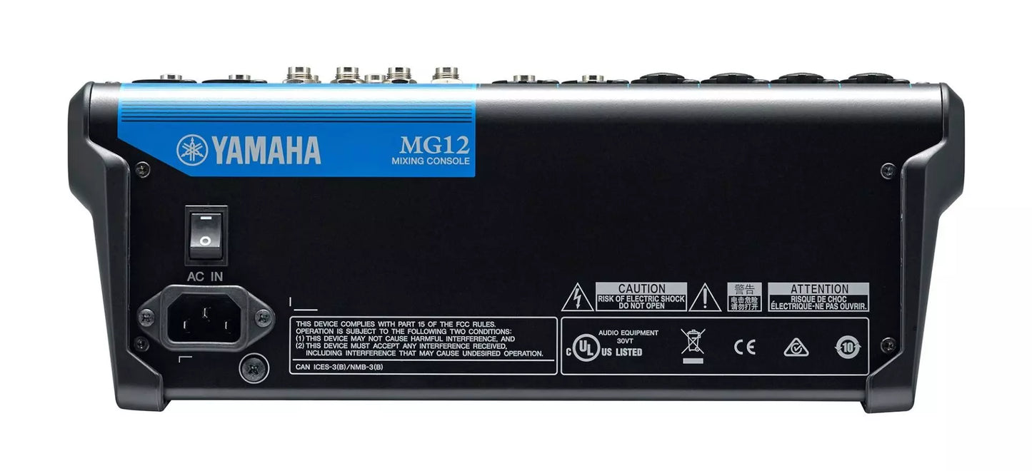 Yamaha MG12 12-channel Analog Mixer